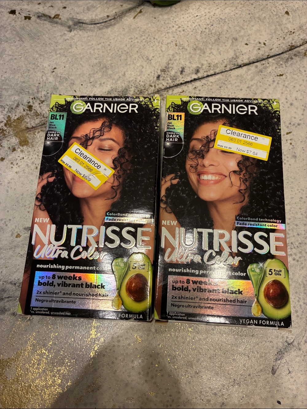 Garnier Nutrisse Ultra Color Permanent Hair Dye - jet Blue Black